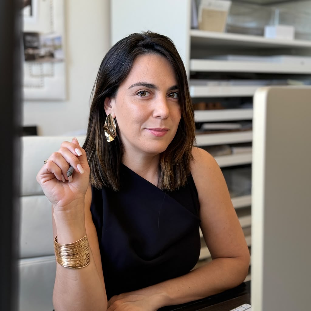 Nathalia Avelino em atendimento
